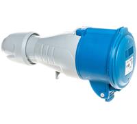 Portable socket 3P 32A 230V blue IP44 P17 TEMPRA PRO 555214