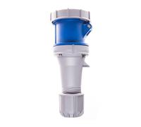 Portable socket 63A 4P 230V blue IP67 POWER TWIST 234-9