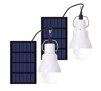 Portable Solar Bulb 15W 130LM LED Bulb USB Rechargeable Solar Panel Light for Outdoor Tent Fishing Camping Chicken Coop Lighting