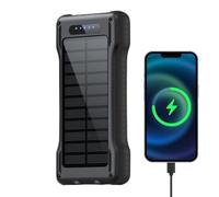 Portable Solar Charger 10000mAh Outdoor Waterproof Battery Pack