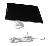 Portable Solar Charger - 50w Security Camera Solar Charging Panel - Waterproof Long-Lasting External Battery Pack Generator for Doorbell Security Equipment
