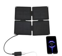 Portable Solar Charger, Fal Experiment Solar Performance Equipment, High Efficiency, Multifunction Folding Accessory for Camping and External Devices: Phones, Fans and Insurance Cameras