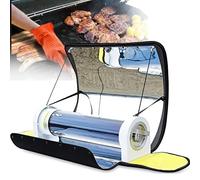 Portable Solar Cooker, 4.5L Large Capacity Outdoor Oven, Foldable Solar Stove Smoke-Free for Camping, Suitable for 3-5 People Dinner