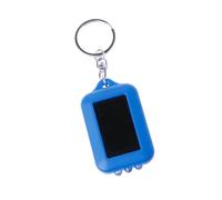 Portable Solar LED Flashlight Keyring Practical Keychain Light Texture For Camping And Emergencies Situations Solar Flashlight