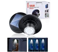 Portable Solar Night Light Toilet Chicken Coop Dog House Storage Shed Waterproof Outdoor Waterproof LED Night Light Cabinet Camping Outdoor Kit Toilet Motion Sensor Light