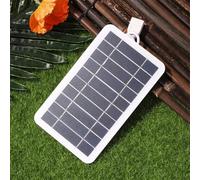Portable Solar Panel 5V Monocrystalline USB Charger for Outdoor Learning| Compact PV Module with High Efficiency Energy Conversion for Camping and