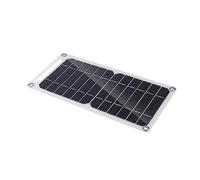 Portable Solar Panel Generator 5V USB Cell Battery Charger for Power Bank Outdoor Travel Camping Sunlight Efficient Conversion(300x145x3MM 20W)