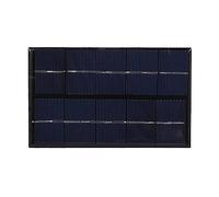 Portable Solar Panel Generator 5V USB Cell Battery Charger for Power Bank Outdoor Travel Camping Sunlight Highly Efficient Stable(142 x 88 mm 5W)