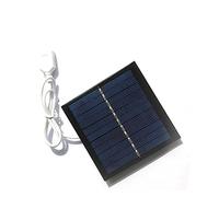 Portable Solar Panel Generator 5V USB Cell Battery Charger for Power Bank Outdoor Travel Camping Sunlight Highly Efficient Stable(95 x 95MM 2W)