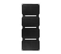 Portable Solar Panel USB Foldable Mobile Phone Power Bank Charger Cells Battery Outdoor Waterproof Camping Easy Installation(28W 12V 4 fold-01)