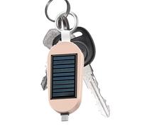 Portable Solar Power Bank 3000mAh 2 In 1 Portable Carabiner Watch Keychain | Solar Power Charger for Cell Phone Charging Outdoor Camping Travel Hiking Urgent Adventure Survival Battery Pack