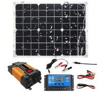 Portable Solar System Kits- 30A Solar Charge Controller Kit,Kits 30A Charge Controller 12V Solar Kits