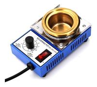 Portable Solder Pot, Desktop Lead Melting Furnace, 100/150/250/300W, 2300G Capacity, 200-450°C, Ideal for Melting Tin, Lead, Glue, Wax, Jewelry, PCB, DIY Projects