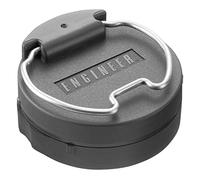 Portable Soldering Iron tip Sponge Cleaner, Watertight/airtight Carry case with Integrated Soldering Iron 'Rest bar'. Made in Japan. ENGINEER ss-05