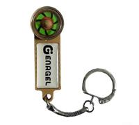 Portable Solenoid Valve Tester with Keychain Design(Brown)