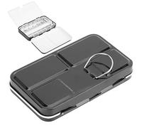 Portable Solid Watercolor Palette Case 12colour Pigment Storage Large Paint Palette for Painting Tools Artist Empty Watercolour Tin Box Compact Tin with 12 Half Pan Pigments