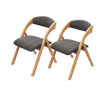 Portable Solid Wood Folding Chair with Padded Seat for Dining Office Home & Outdoor Events Lightweight table Versatile Seating Solut
