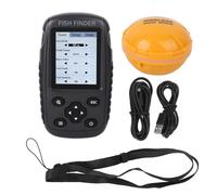 Portable Sonar Sensor, Multi-Environment Fishing Tool for Ice Lake Sea Fishing, Rechargeable Depth Locator, Wireless Fish Finder with High-Definition
