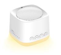 Portable Sound Machine for Sleep, Mini Travel White Noise Sound Machine with Amber Night Light, Long-Lasting Power, 16 Soothing Sounds, Memory, Timer for Adults Baby Office Privacy, Hotel