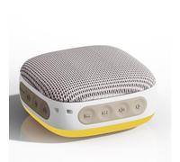 Portable Sound Machine for Travel, White Noise Sound Machine for Sleeping, 52-Hour Lasting Mini Noise Machine with 21 Quality Non-looping Sounds, Headphone Jack, Memory, Timer for Adults,Hotel (Khaki)