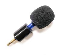 Portable Sound Microphone 3.5mm Miniature Camera Microphone External Camera For Interviews Vlog