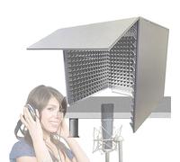 Portable Sound Recording Vocal Booth Box, Desktop Soundproof Cover, Microphone Self Made Isolation Booth Box, Microphone Recording Equipment For Studio, Blog, Vocal