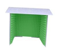 ＡＷＨＡＯ Portable Soundproof Booth Insulation Cover, Foam Panels, Studio Sound Recording, Stable, Self-built, Absorbs Voices, Gray Green