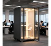 Portable Soundproof Office Pod for Private Phone Calls and Focused Workspace