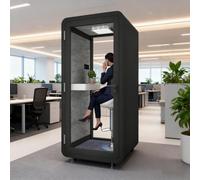 Portable Soundproof Office Pod with Acoustic Panels for Quiet Meetings, Phone Calls, and Study