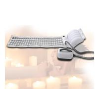 Portable Spa Bubble Bath Mat for Bathtub Full Body Bubble Bath Massager Mat Electric Air Pump and Remote Control for Relaxing Home Spa