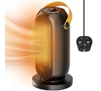 Portable Space Heater, Electric Heater Fan,Energy Efficient Electric Heaters,PTC Electric Space Heater with Tip-Over and Overheat Protection,6 Adjustable Modes &Heater for Office Room