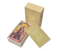 Portable Spanish Tarot - Deck Traditional Card, Guide Book Interactive, Game for Beginners Experts Learning Tarot Spreads Travel, Christmas Horror Journal, Divination and Fortune Telling