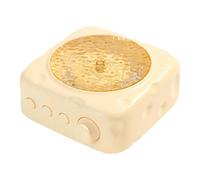 Portable Speaker, 4.72x5.12x2.01 Inches, Small Wireless Cheese Speaker's for Home Fun Time with Clear Sound, Compact Projector Design, Up to 5 Hours Playtime Outdoor, Travel, Indoor Use