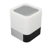 Portable Speaker, Built-in Microphone Digital Calendar Clock Function Multiple Connection Methods -Speaker Touch Control for Living Room