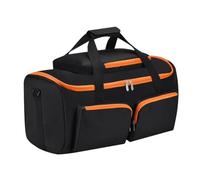 Portable Speaker Carry Case,Water-Resistant Padded Travel Bag for JBL PartyBox On-The-Go, Bluetooth Speakers, and More, Durable Storage Backpack with Accessory Pouches