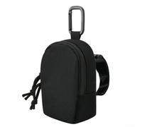 Portable Speaker Carrying Case for Soundcore Select 4 Go | Nylon Mesh Travel Bag with For Mount Strap and Metal Buckle | Secure Storage Cover with Dual Zipper | Black