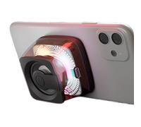 Portable Speaker - Magnetic Outdoor Speakers with RGB Color Light Phone Holder Stereo Music Player System, Water Resistant Sound Systems for Outdoor Shower Bathroom Golfwa