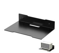 Portable Speaker Mount, Small Wall Shelf for Camera, Wireless Speaker Mounting Bracket, Floating Entertainment Center Shelf, Wall Mounted Small Projector Shelf, Metal Router Rack, AV Shelf