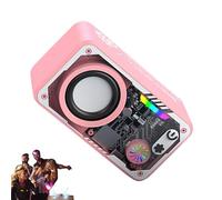 Portable Speaker,Vibrant Sounding Audio | Robot Style Wireless Speaker with 3D Surround Sound and Colorful LED for Beach, Party, Camping