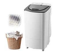 Portable Spin Dryer,10Kg Energy Saving & Efficiency Saving Spinner, 2800 RPM High-Speed Drain Pump Large Capacity Energy Saving Clothes Spinner, 360°for Quick-Dry Laundry,Remove Water Content