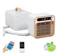Portable Split Air Conditioner, 5000 BTU Air Con Unit with APP & Remote Control, 40dB Quiet Cooling, 130m³/h Airflow, 12H Timer for RV, Caravan, Camping & Bedroom 1.5m-Pipe