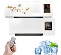 Portable Split Air Conditioner, Fast Cooling/Heating 2-in-1, Quiet Operation, Ductless Wall-Mount Design for Room