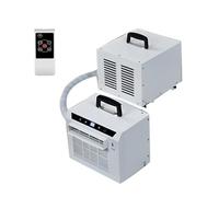 Portable Split-System Air Conditioner, Drill-Free Installation, Quiet Rapid Cooling Timer, No Install Required, for Home Office