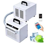 Portable Split System Air Conditioner with Wifi & Remote Control, 3000 BTU Room Cooler 24H Timer Top Handle Design For Tent, Rv, Home, Office, Camping