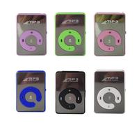 Portable Sport MP3 Player - 8GB Mini Music Player With Clip, Super Compact MP3, USB Cable Earphones Included | PP Material Rechargeable Battery USB Storage Jogging Running Outdoor