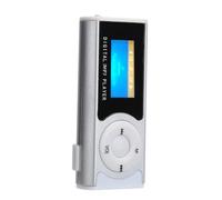 Portable Sports MP3 Flashlight, MP3 Player Sports Flashlight Clip, Music Player With LCD Backclip Flashlight, For Sports Music Player, Illuminate Dark Environment (Silver)