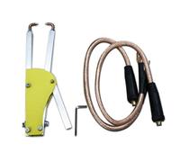 Portable Spot Welder Pliers 123mm with Adjustable Pressure & Epoxy Resin Insulation for DIY Sheet Metal Repair and Automotive Butt Welding