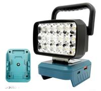 Portable Spotlight for M-Brand Batteries, Type-C Charge(MT-USB-Type-C) | For Use, Type-C Fast Charging, Suitable for DIYers, Teal Colour, Compact Size