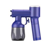 Cordless Spray Tan Machine Rechargeable Handheld Spray Tan Gun Blue Color Deluxe Set Self-Tanners With Carry Case for Home Tan Salon DIY Tan Self Tan