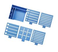 Portable Square Sticky Note Box Sturdy and Practical for School or Work Home Offices Planner